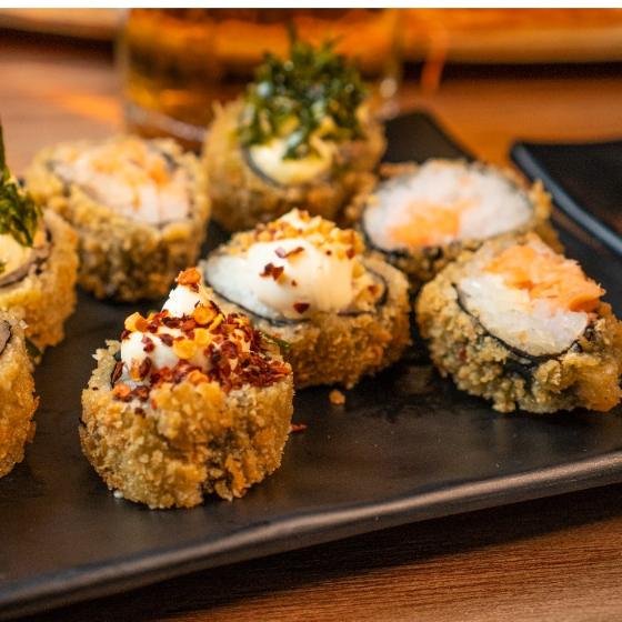 Hot sushi